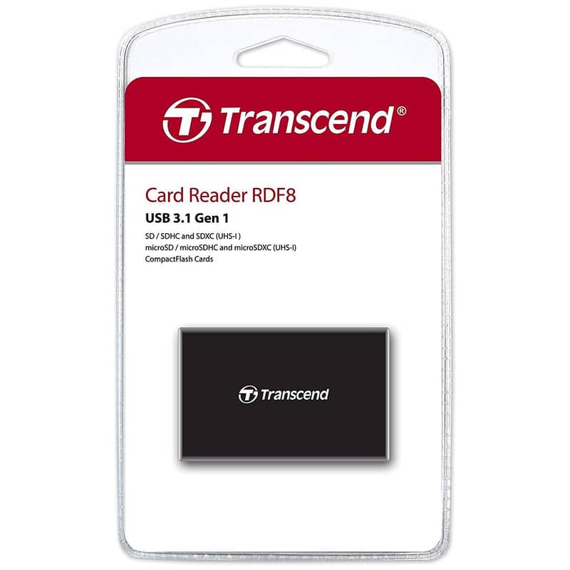 Card Reader Transcend RDF8 USB 3.1 Gen 1 0