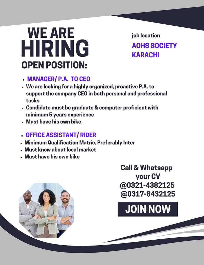 Office Manager/P. A. & Offie Assistant 0