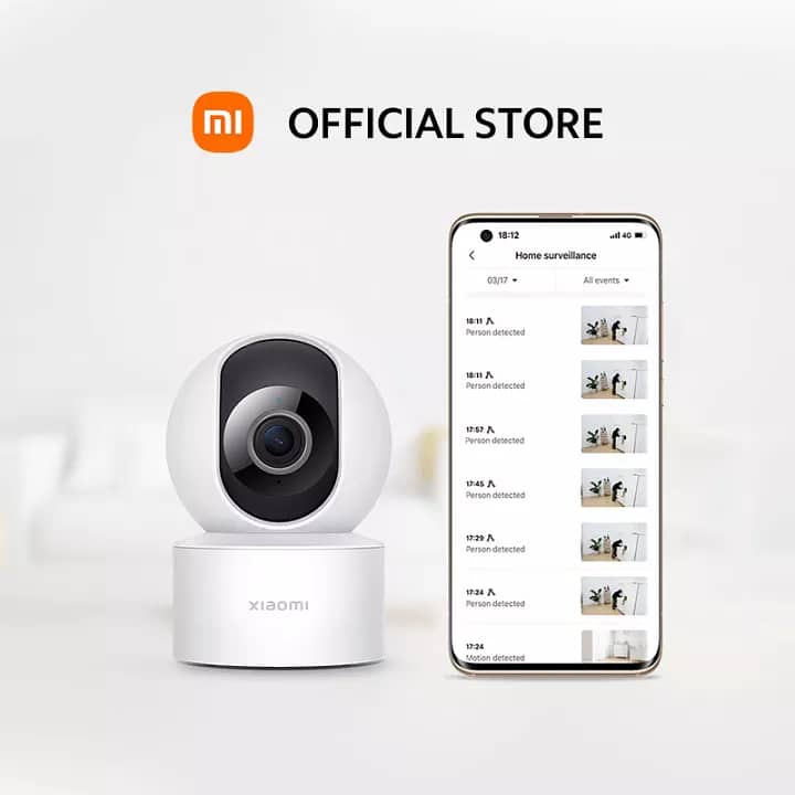 Xiaomi Smart Camera C400, 4MP, 360° Rotation, AI Human Detection 0