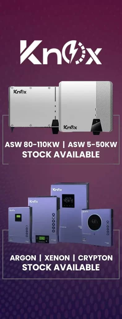 KNOX SOLAR INVERTER (OnGrid , Hybrid & OffGrid) (03kW - 50kW) 2