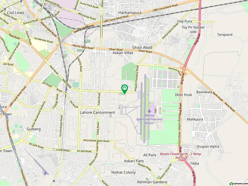 90 Marla Top Location Residential Plot Available For Sale In Cantt Lahore 0