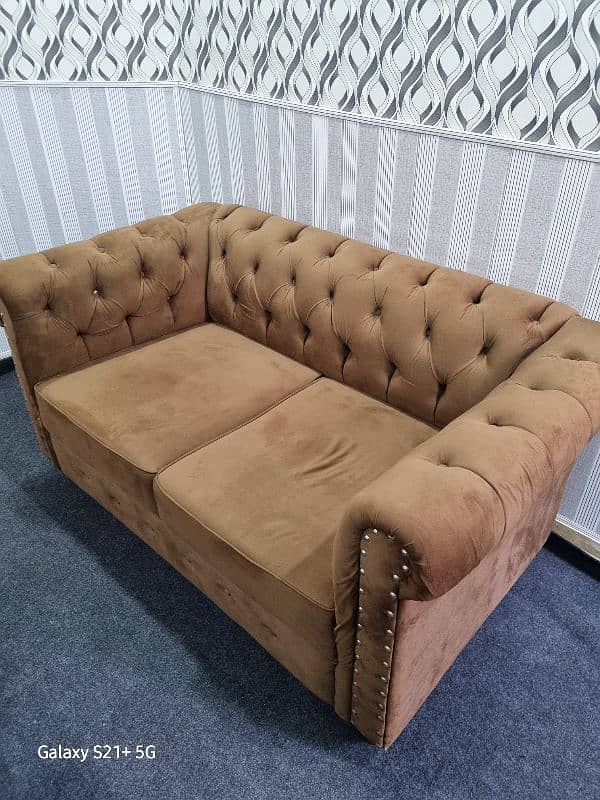 Sofa set brown color 10/10 0