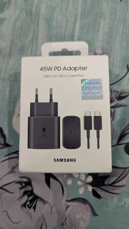 Samsung Original 45w Charger C to C type 0