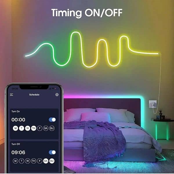 neon rope light RGBIC ,neon light Create any custom design you want. 3