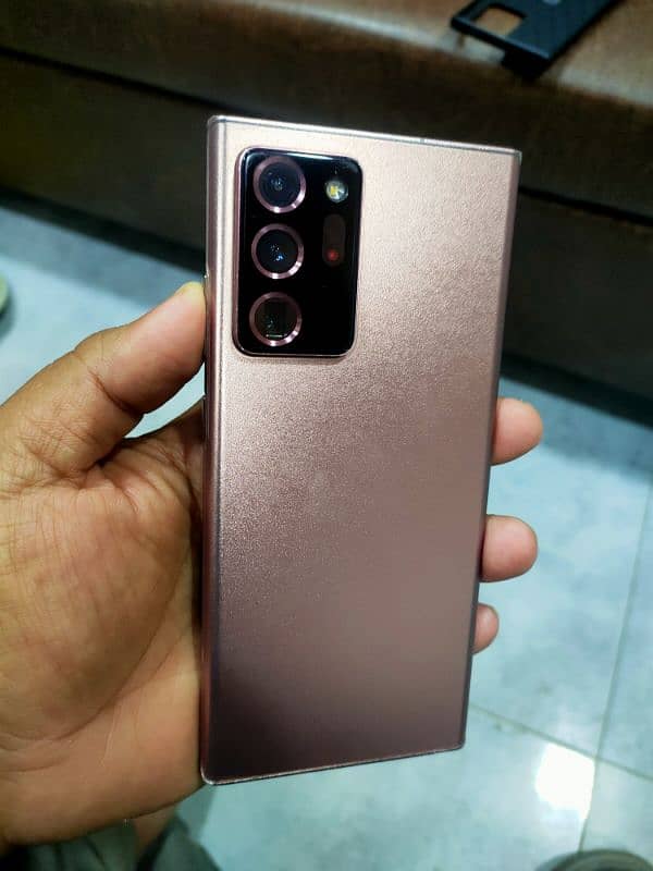 samsung note 20ultra with box offical pta approved minor dot 0
