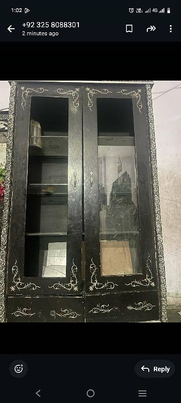 showcase and dressing 1