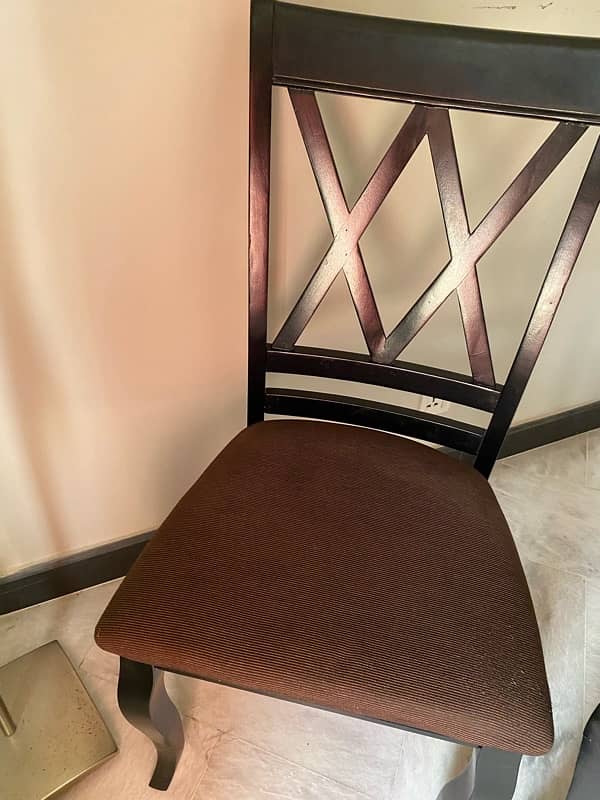 Imported wooden dining table set 4