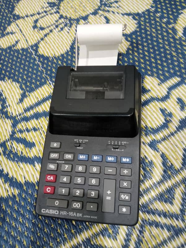 Casio printer calculator japani 1