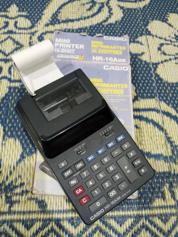 Casio printer calculator japani 3