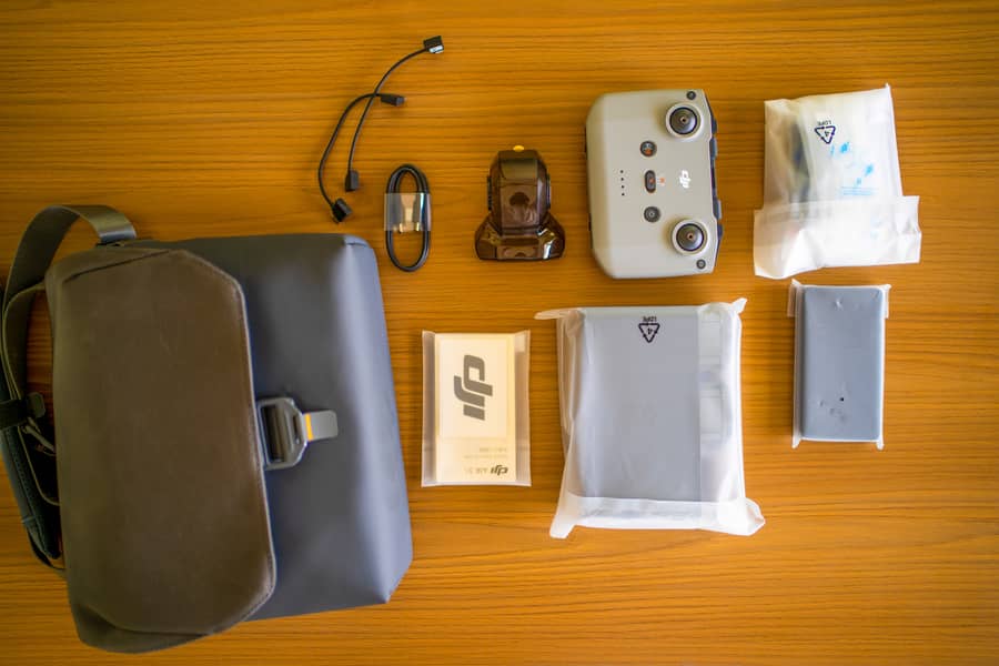 DJI Air 3s 2-Batteriess, RC Remote Controller & All Accessories 0