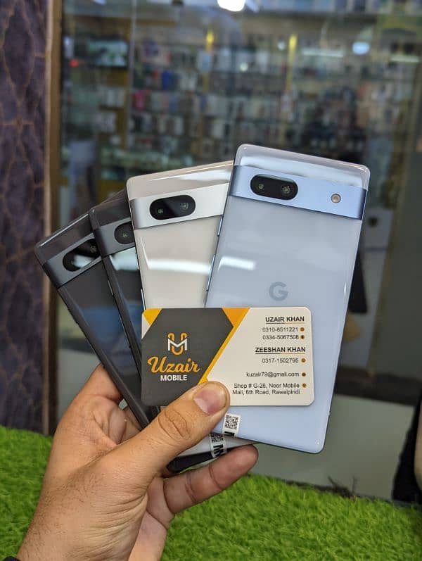 Google pixel 7a 8/128 Dual sim PTA Approved 3