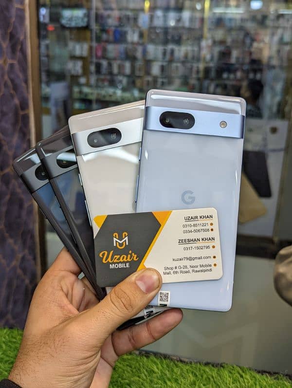 Google pixel 7a 8/128 Dual sim PTA Approved 5