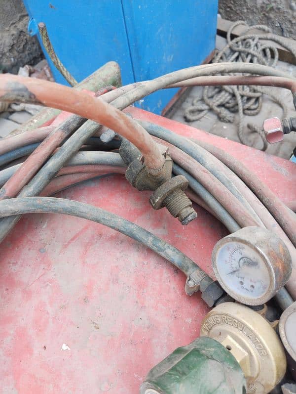 cutting torch and regulator 7