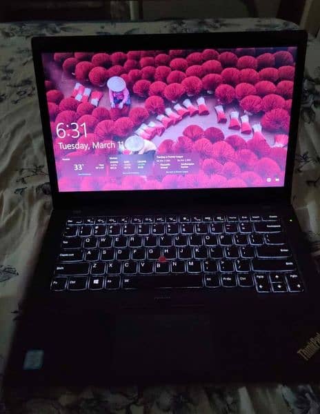Lenovo ThinkPad T470s with an i5 6th gen 8gb 256gb 8