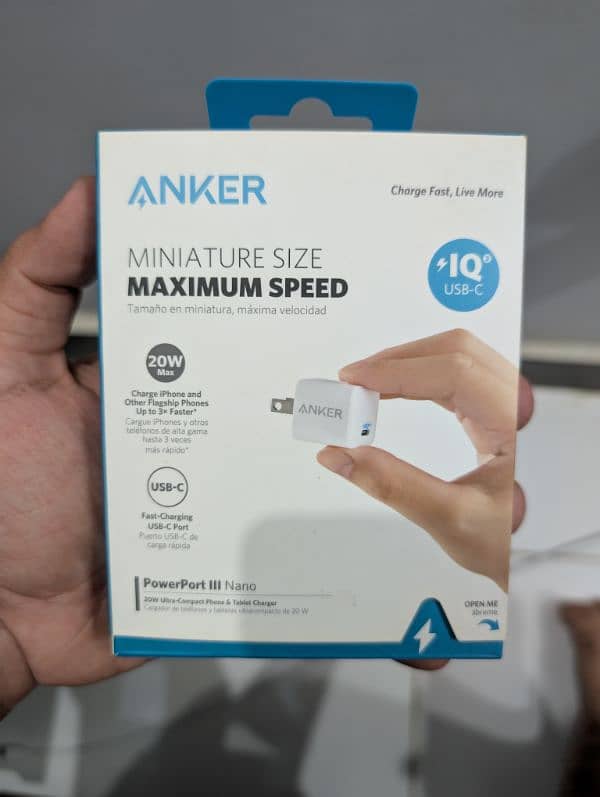 Anker Nano Charger Original with box 4