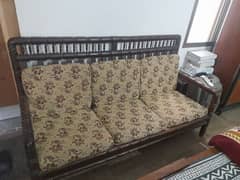 ORIGINAL SHESHAM 5 SEATER SOFA SET