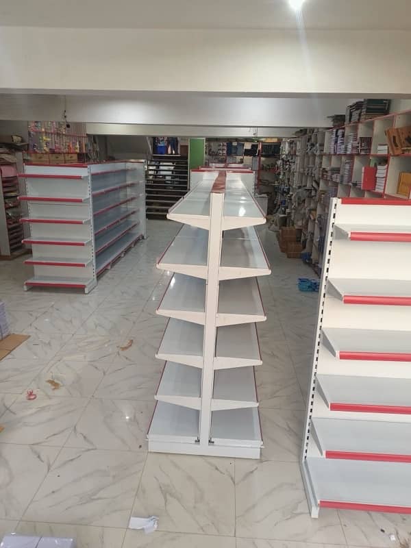 Use Mart Rack For Sale/Wall Rack/Trolley/Cash Counter/Double Side Rack 1