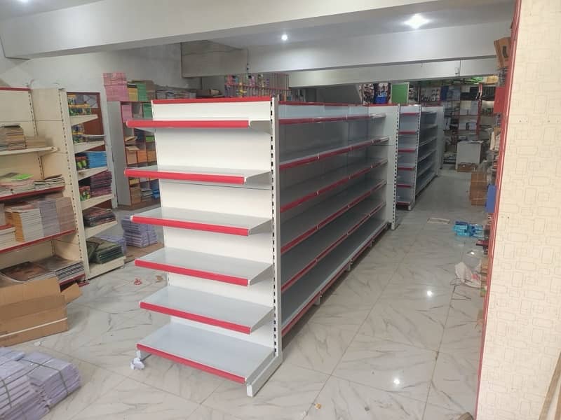 Use Mart Rack For Sale/Wall Rack/Trolley/Cash Counter/Double Side Rack 5