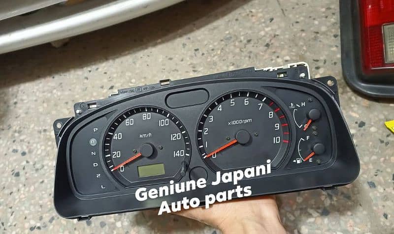 Alto_VXR_1000CC Speed meter with RPM. . Digital sports meter Red nedles 0