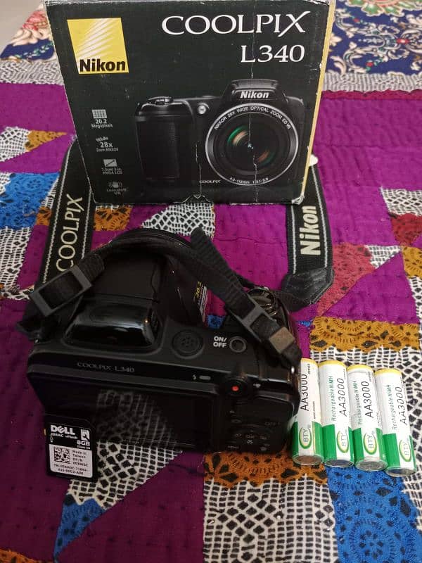 only 1 month use coolpix L340 nikon brand 1