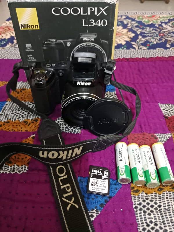 only 1 month use coolpix L340 nikon brand 2