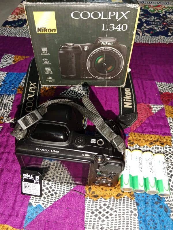 only 1 month use coolpix L340 nikon brand 4
