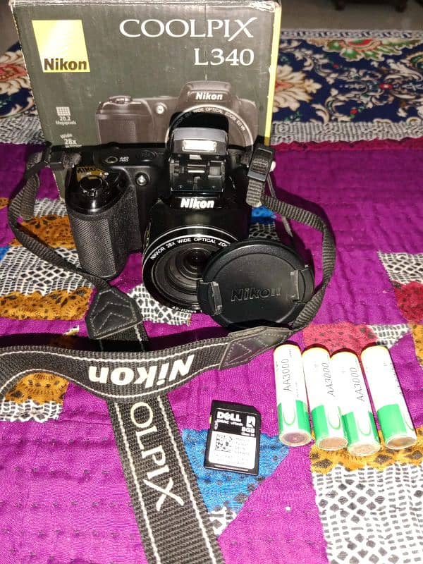 only 1 month use coolpix L340 nikon brand 5