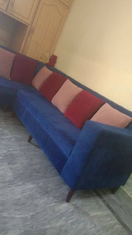 L SHAPE SOFA 7 SEATER 10/10 7