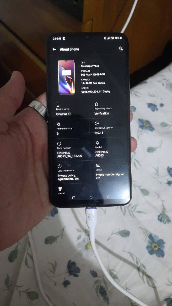 One Plus 6T 0