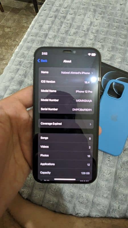 iPhone 12 PRO with Box & charger 4