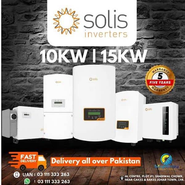 Solis hybrids & on grade all pv available 1