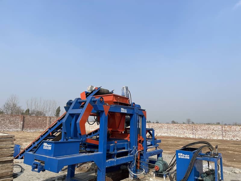 Automatic Block Making Machine in Lahore – Tufftile making machine 0