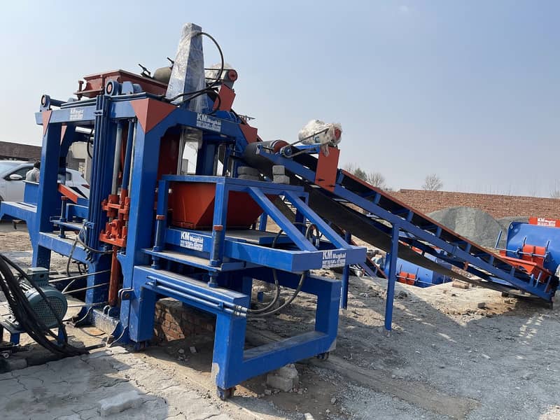 Automatic Block Making Machine in Lahore – Tufftile making machine 1