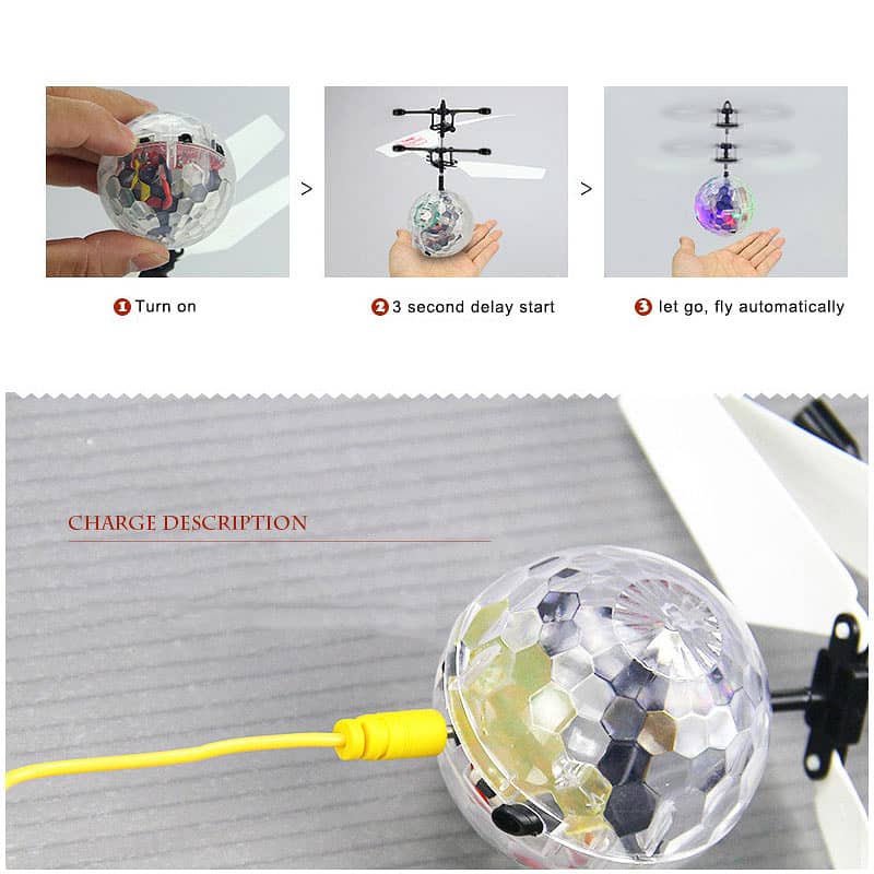 Writing Tab car flying ball Flying Doll Bubble gun Tool Set 6