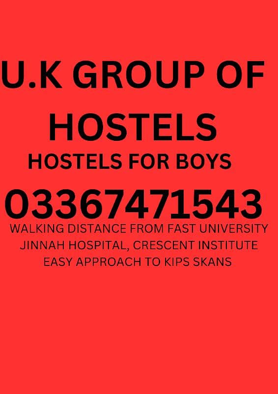 BOYS HOSTEL AC COOLER KIPS,JINNAH, CRESCENT 9k to 12k perhead 16