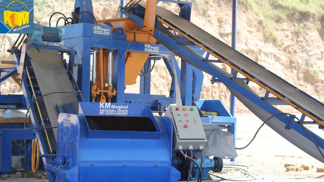 Concrete Pavers or Block Making Machine – Now Available in Pakistan. 14