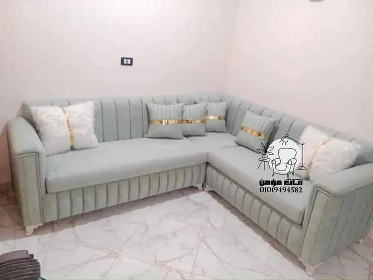 sofa set | L shape sofa | Wooden sofa | Velvet sofa | Luxury sofa 3