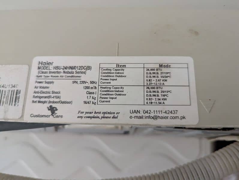 Haier 2 Ton Dc Inverter working condition ( Triple Inverter) 9