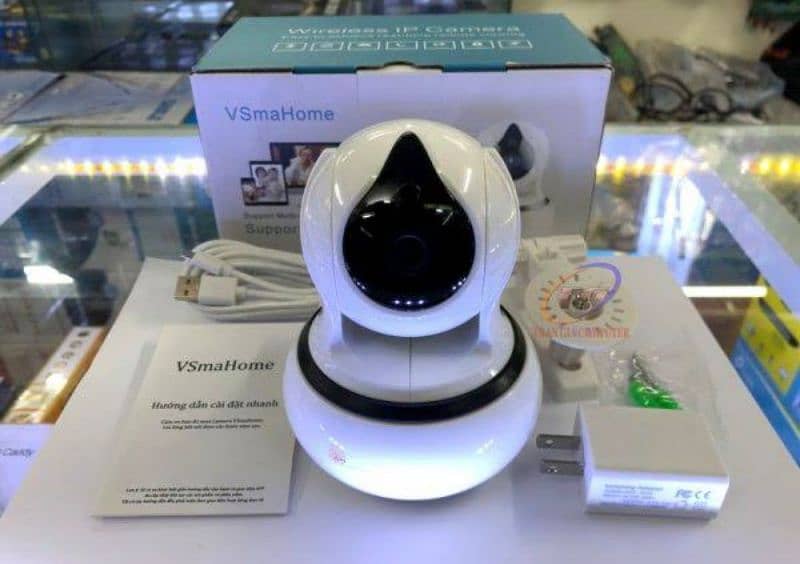 Wireless ip camera connect with mobile. 0