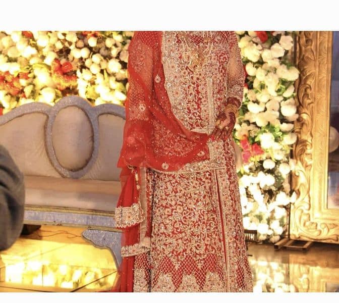Bridal Maxi with lehga only one time used 0