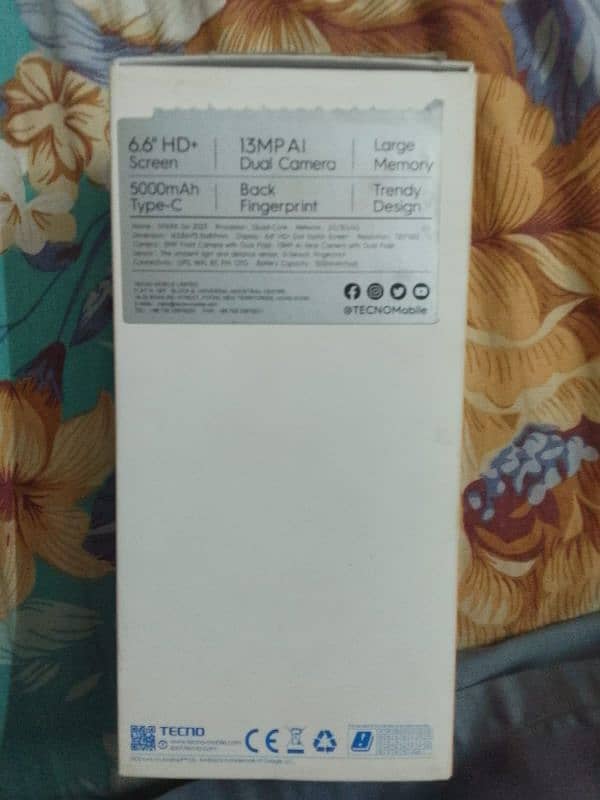 Tecno Spark Go23 Bilkul new Hy 7