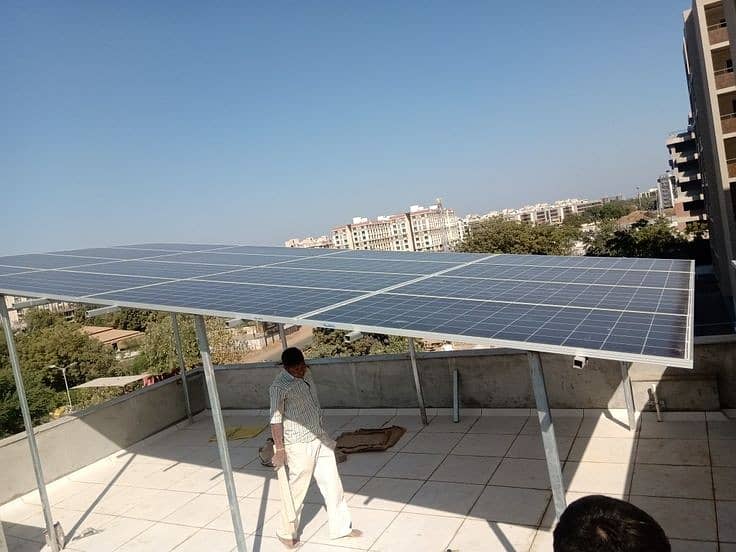 Solar Installation/ Solar Structure/ Solar Panels/movable structure 12