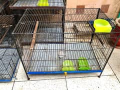 4 cages available in Excellent Conditions