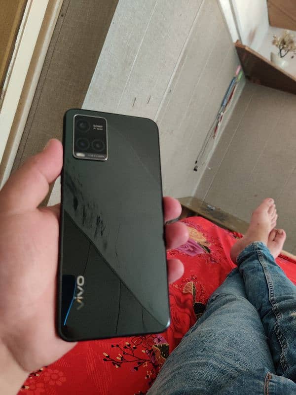 vivo Y33S 8/128 With Box Read Description 1st 1