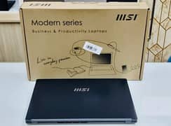 Msi Modern 15 , i3 12th Generation Laptop . 8 - 256 .