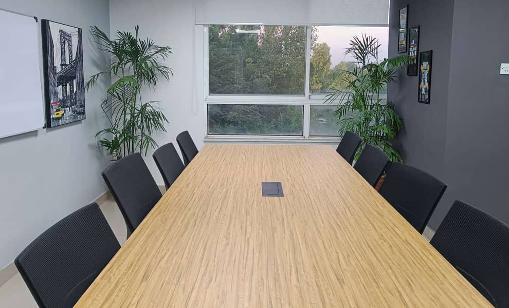 Meeting Table + Chairs for Sale 0