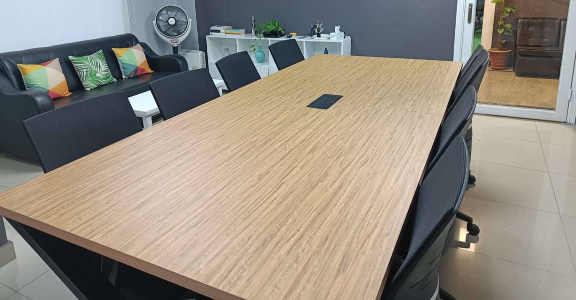 Meeting Table + Chairs for Sale 1