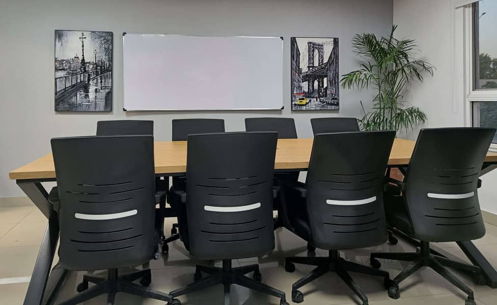 Meeting Table + Chairs for Sale 2