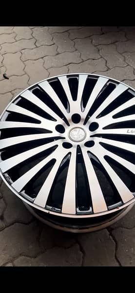 19” inch alloy rim / wheels with tyres 0