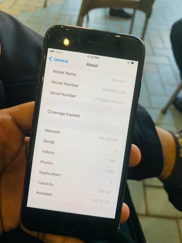 iphone 7 256 gb pta approved factory unlock all ok 5